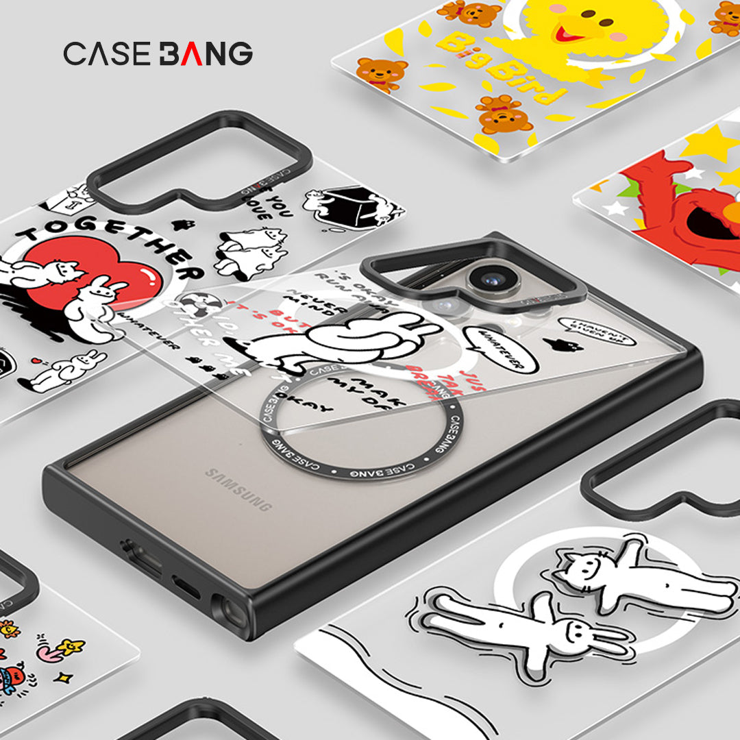 Body Frame Case (Samsung S24 Ultra) (Black) By Casebang