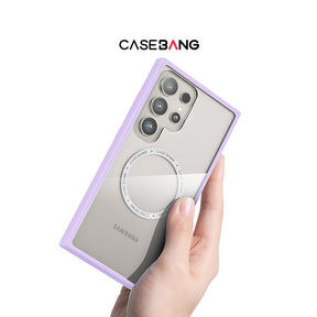 Body Frame Case (Samsung S24 Ultra / S25 Ultra) (Purple) by Casebang