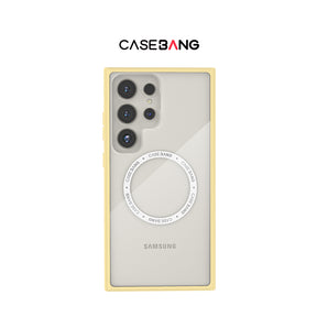 Body Frame Case (Samsung S24 Ultra / S25 Ultra) (Yellow) by Casebang