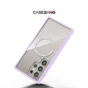 Body Frame Case (Samsung S24 Ultra / S25 Ultra) (Purple) by Casebang