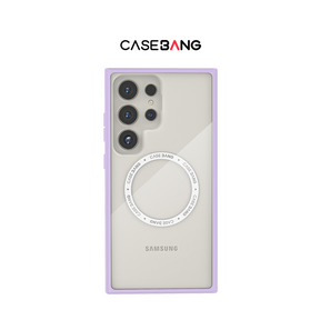 Body Frame Case (Samsung S24 Ultra / S25 Ultra) (Purple) by Casebang