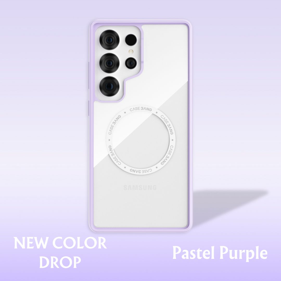 Body Frame Case (Samsung S24 Ultra / S25 Ultra) (Purple) by Casebang