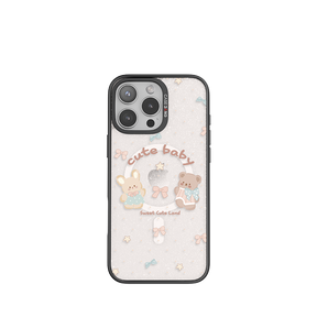 Rabbit and Bear Ballet Trinket Phone Case Cover (iPhone 13 Pro Max - 16 Pro Max) by Casebang
