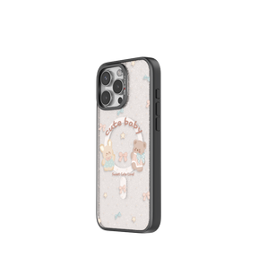 Rabbit and Bear Ballet Trinket Phone Case Cover (iPhone 13 Pro Max - 16 Pro Max) by Casebang