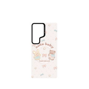 Rabbit and Bear Ballet Trinket Phone Case Cover (Samsung S24 Ultra / S25 Ultra) by Casebang