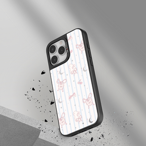 Bow Tie Rabbit Ballet Trinket Integrated Case (iPhone 15 Pro - 16 Pro Max) by Casebang