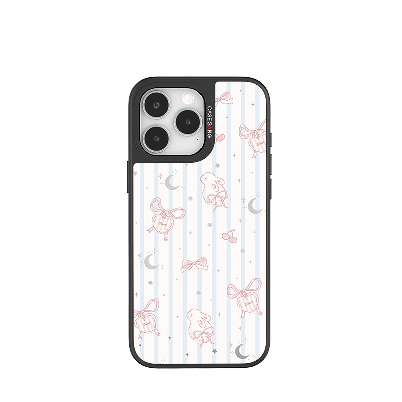 Bow Tie Rabbit Ballet Trinket Integrated Case (iPhone 15 Pro - 16 Pro Max) by Casebang