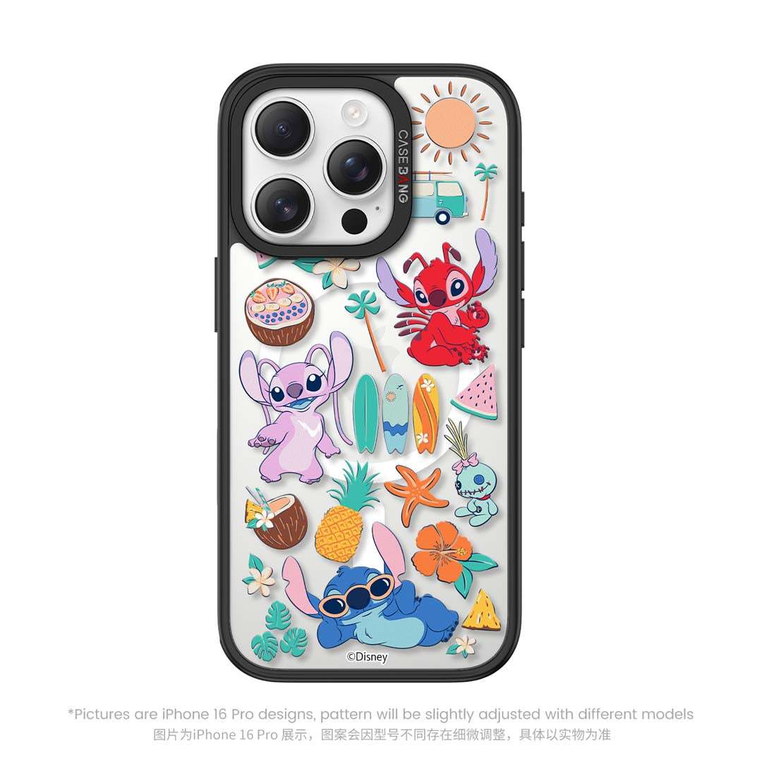 Stitch In Vacation Phone Case Cover (iPhone 14 Pro - 16 Pro Max) by Casebang