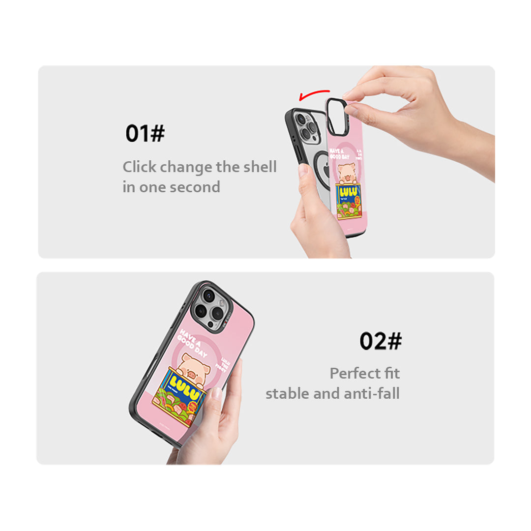 Canned Piggy Lulu the Piggy Phone Cover (iPhone) By Casebang