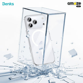 Crystal Case (iPhone 17 Pro - 17 Pro Max) (Transparent) by Benks