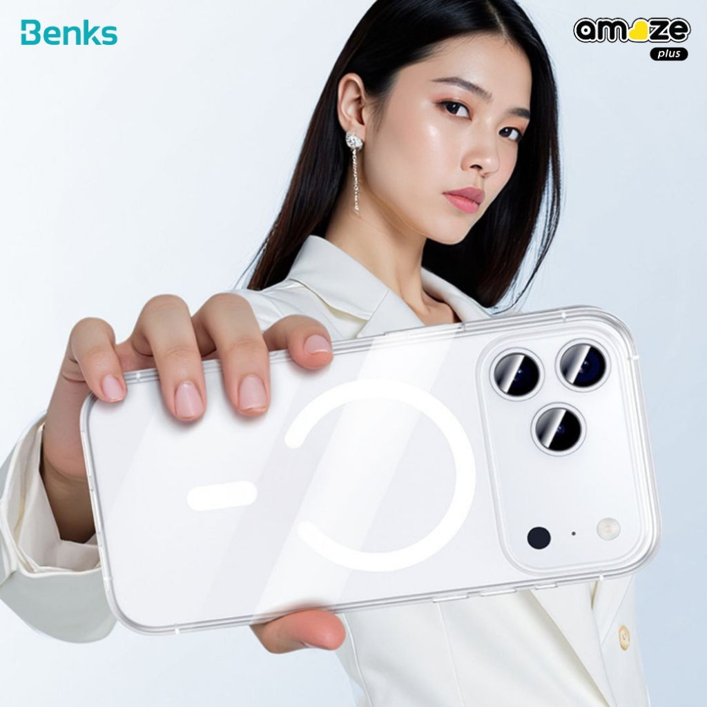 Crystal Case (iPhone 17 Pro - 17 Pro Max) (Transparent) by Benks