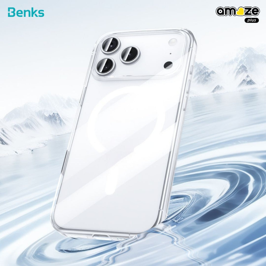 Crystal Case (iPhone 17 Pro - 17 Pro Max) (Transparent) by Benks