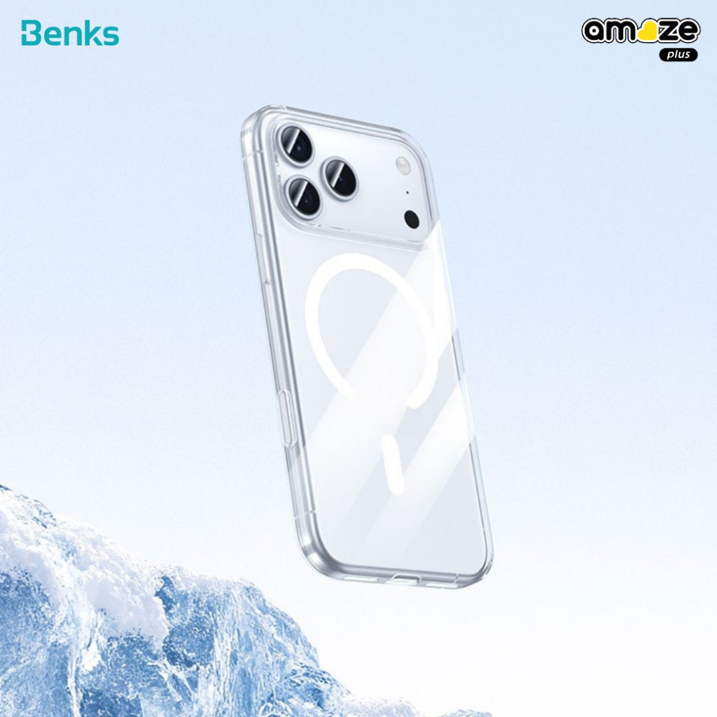 Crystal Case (iPhone 17 Pro - 17 Pro Max) (Transparent) by Benks