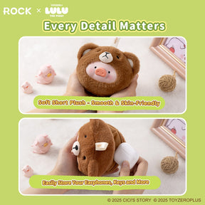 LuLu the Piggy Animal Party Earphone Purse