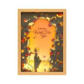 The Little Prince Rose Garden Frame Lamp (Rose Edition) by Martube