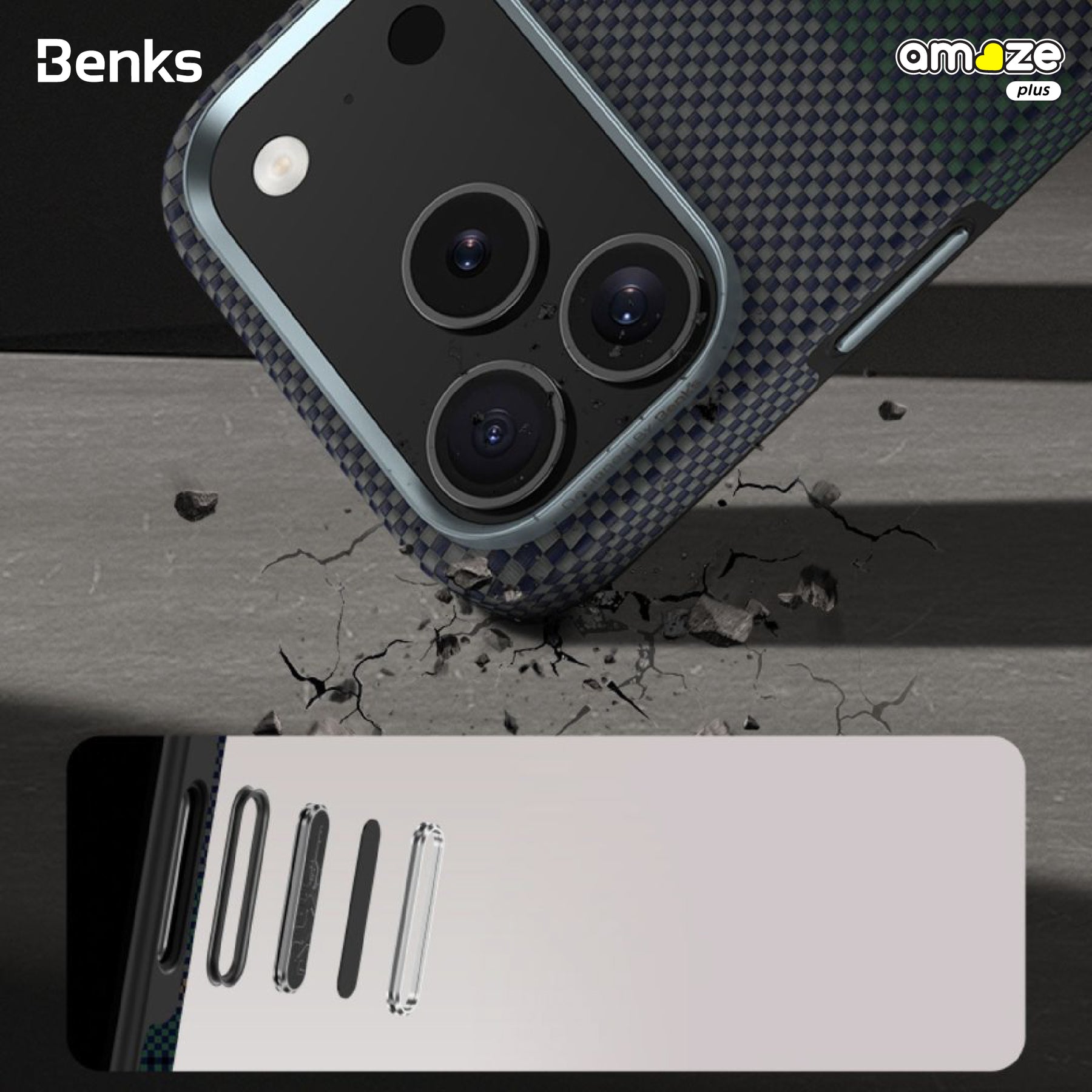 Aurora Armor Pro Case (iPhone 17 Pro - 17 Pro Max) by Benks