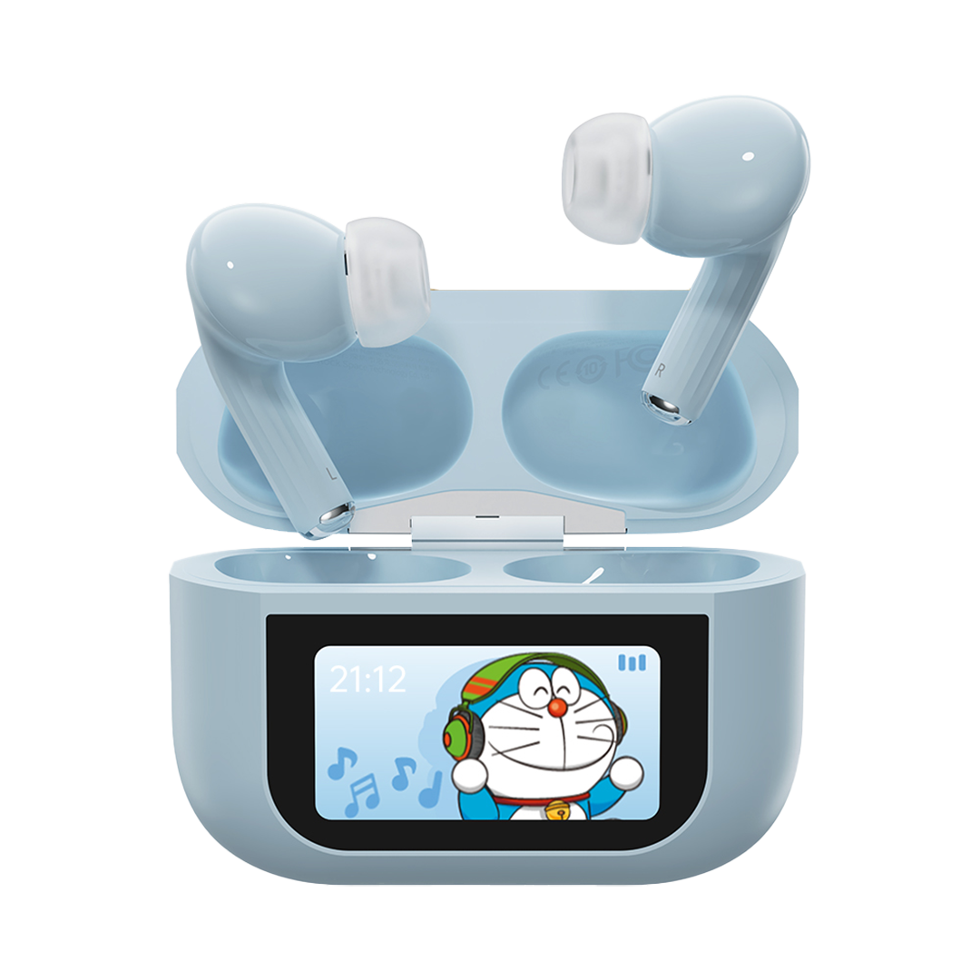 Doraemon TWS Earphones (A5 Pro Smart Touch Screen ANC) By Rock