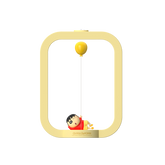 Crayon Shinchan Magnetic Levitation Balloon Lamp (Yellow) By Rock