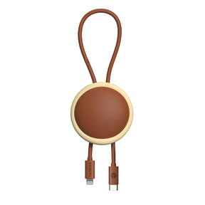 Dorayaki Doraemon Cable (C to L 27W )(Pink) by Rock