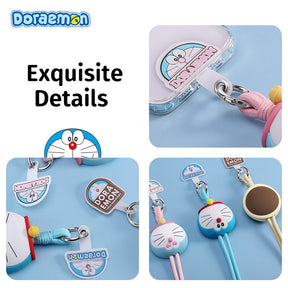 Pendant Combo Doraemon Lanyard (Blue) by Rock