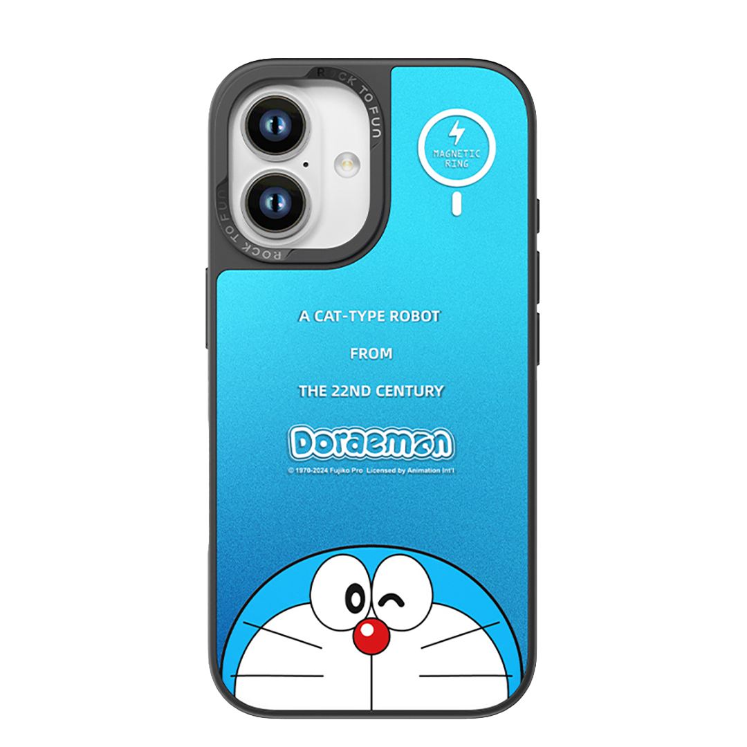Doraemon Glaze Magnetic Case (iPhone 16) (Classic Doraemon) by Rock