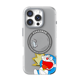 Doraemon In Share Magnetic Case (iPhone) (Grey) by Rock