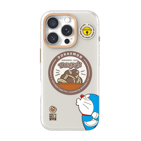 Doraemon In Share Magnetic Case (iPhone 15 Pro - 16 Pro Max) (Grey) by Rock