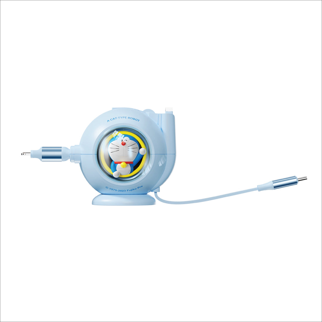 Doraemon 2In1 Charge & Sync Cable (Blue) by Rock