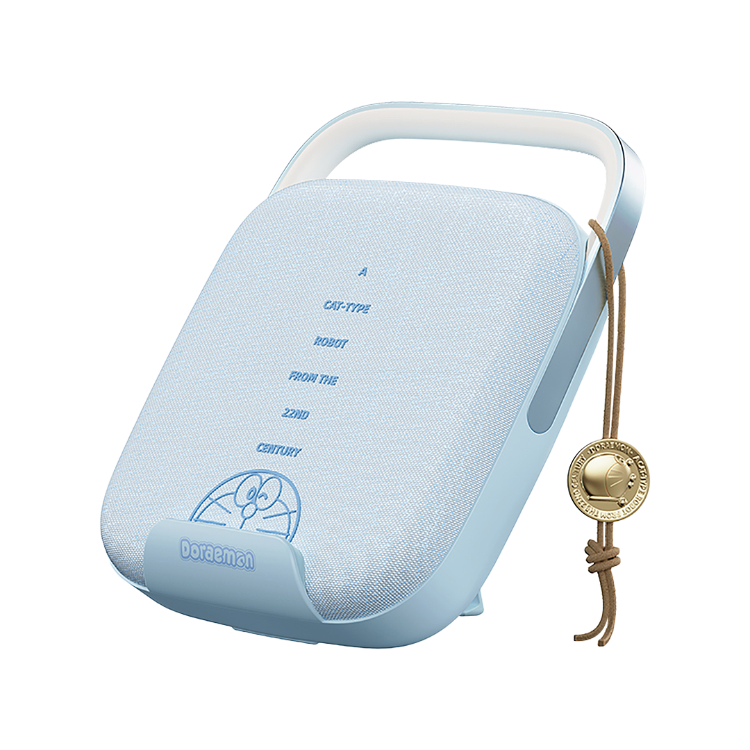 Doraemon Starlight Wireless Charging Lamp Speaker (Blue) by Rock