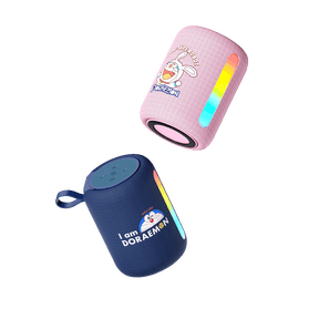 Doraemon S56 Fabric Mesh Lamp Speaker (Pink) by Rock