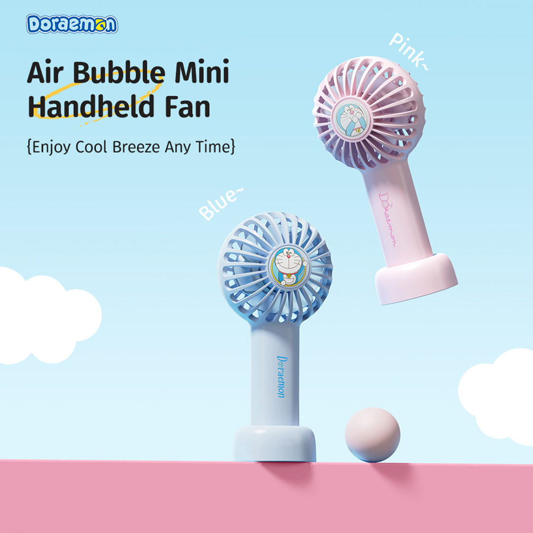 Doraemon Mini Handheld Fan (Blue) by Rock