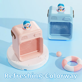 Doraemon Cooling Water Fan (Pink) by Rock