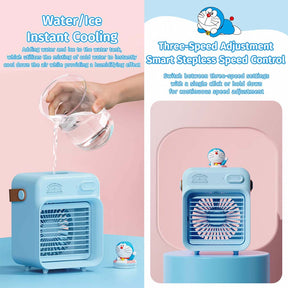 Doraemon Cooling Water Fan (Pink) by Rock
