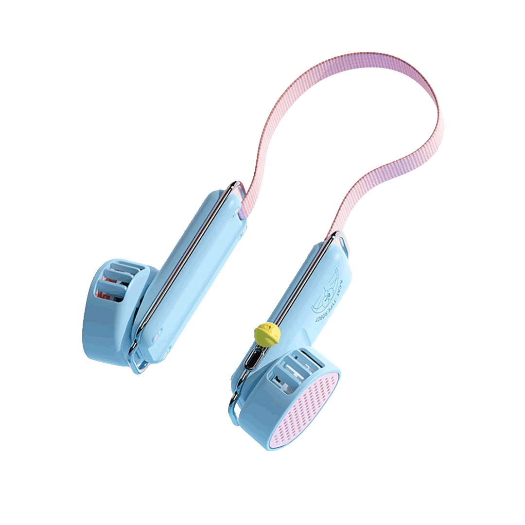 Doraemon Hanging Neck Fan (Blue) by Rock