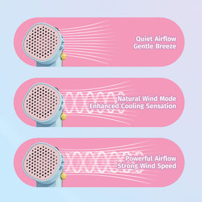 Doraemon Hanging Neck Fan (Blue) by Rock
