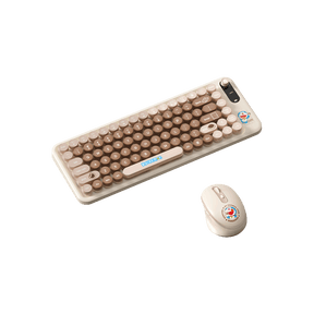 Doraemon Keyboard and Mouse Kit (Beige) by Rock