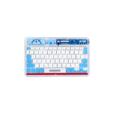 Doraemon Transpancy Keyboard (Blue and White) by Rock