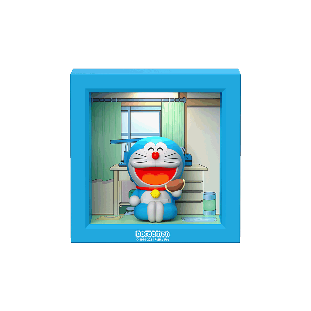 Doraemon Mini Frame Lamp (Blue) by Rock