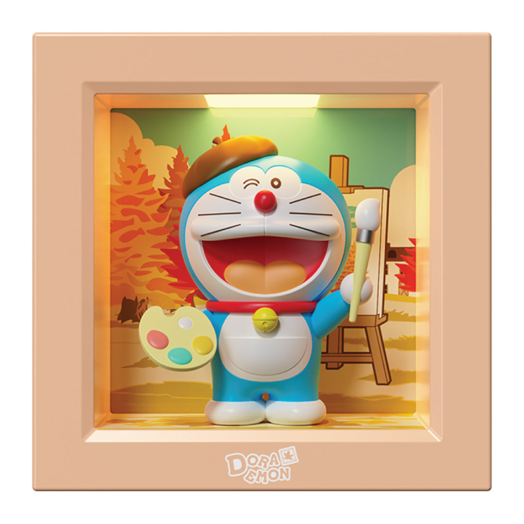 Doraemon Painter Frame Lamp by Rock