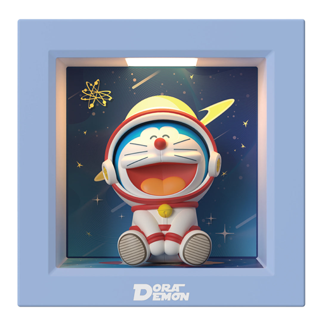 Doraemon Astronaut Frame Lamp by Rock