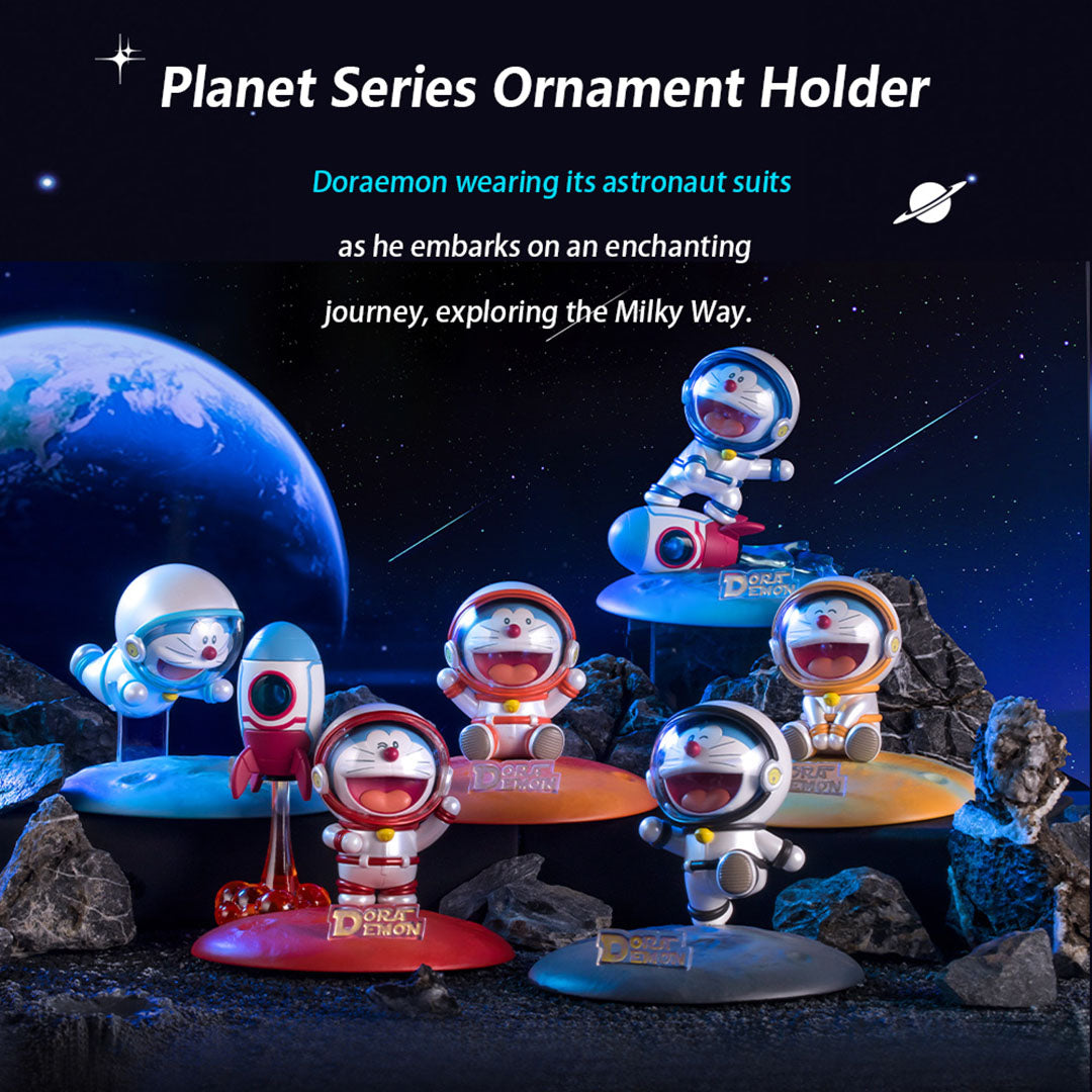 Happy Planet Doraemon Phone Stand Blindbox (1 of 6 pc.) by Rock