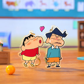 Crayon Shinchan Acrylic Key Chain Blind Box (1 of 12 pc.) By Rock