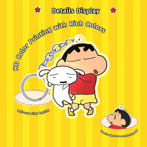 Crayon Shinchan Acrylic Key Chain Blind Box (1 of 12 pc.) By Rock