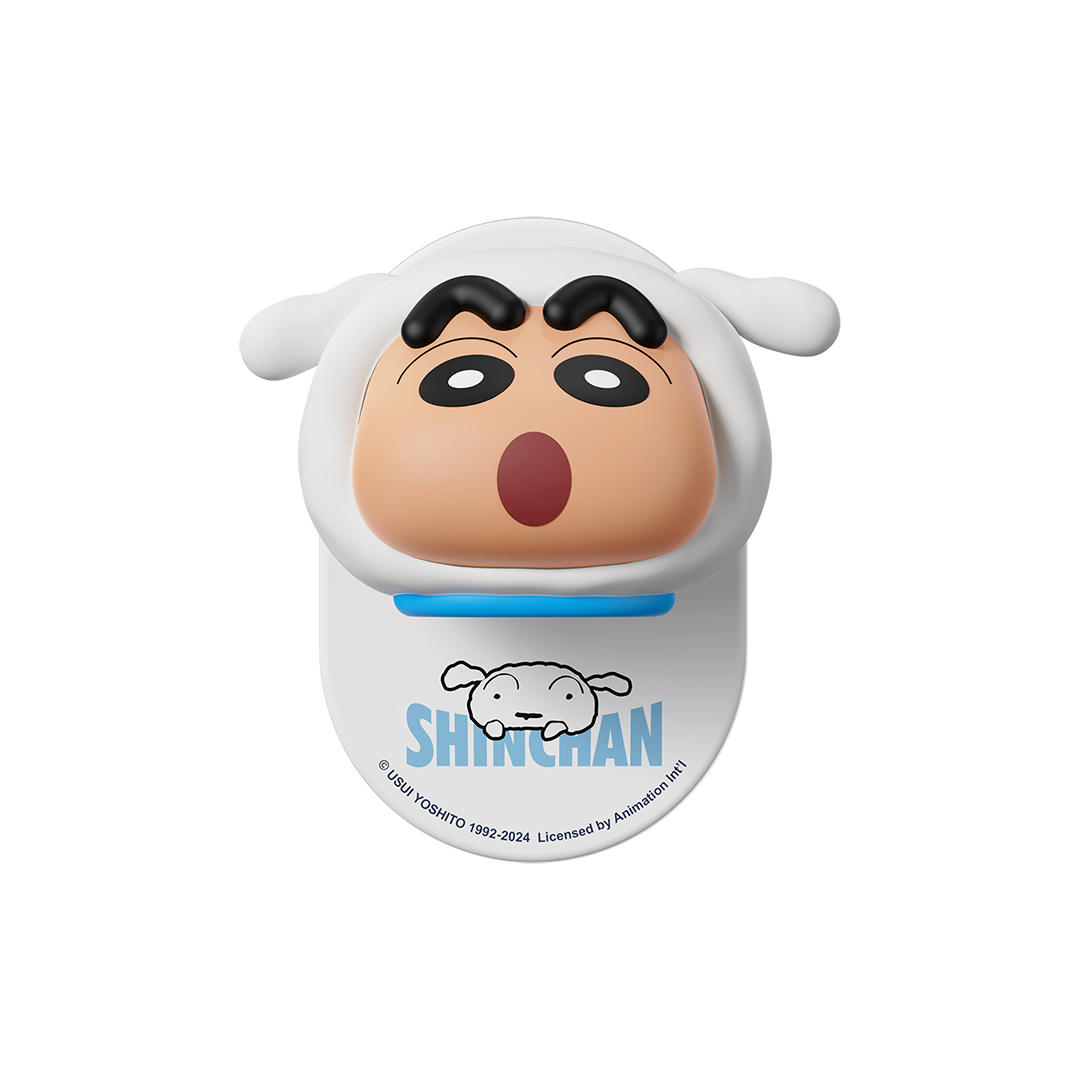 Crayon Shinchan Magnetic Griptok (White) by Rock