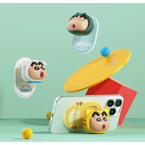 Crayon Shinchan Magnetic Griptok (White) by Rock