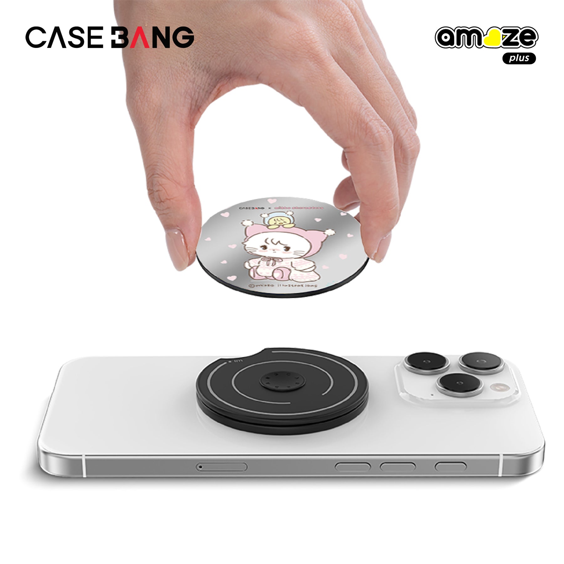 Sweetheart Mikko Griptok Magsafe Standcover By Casebang