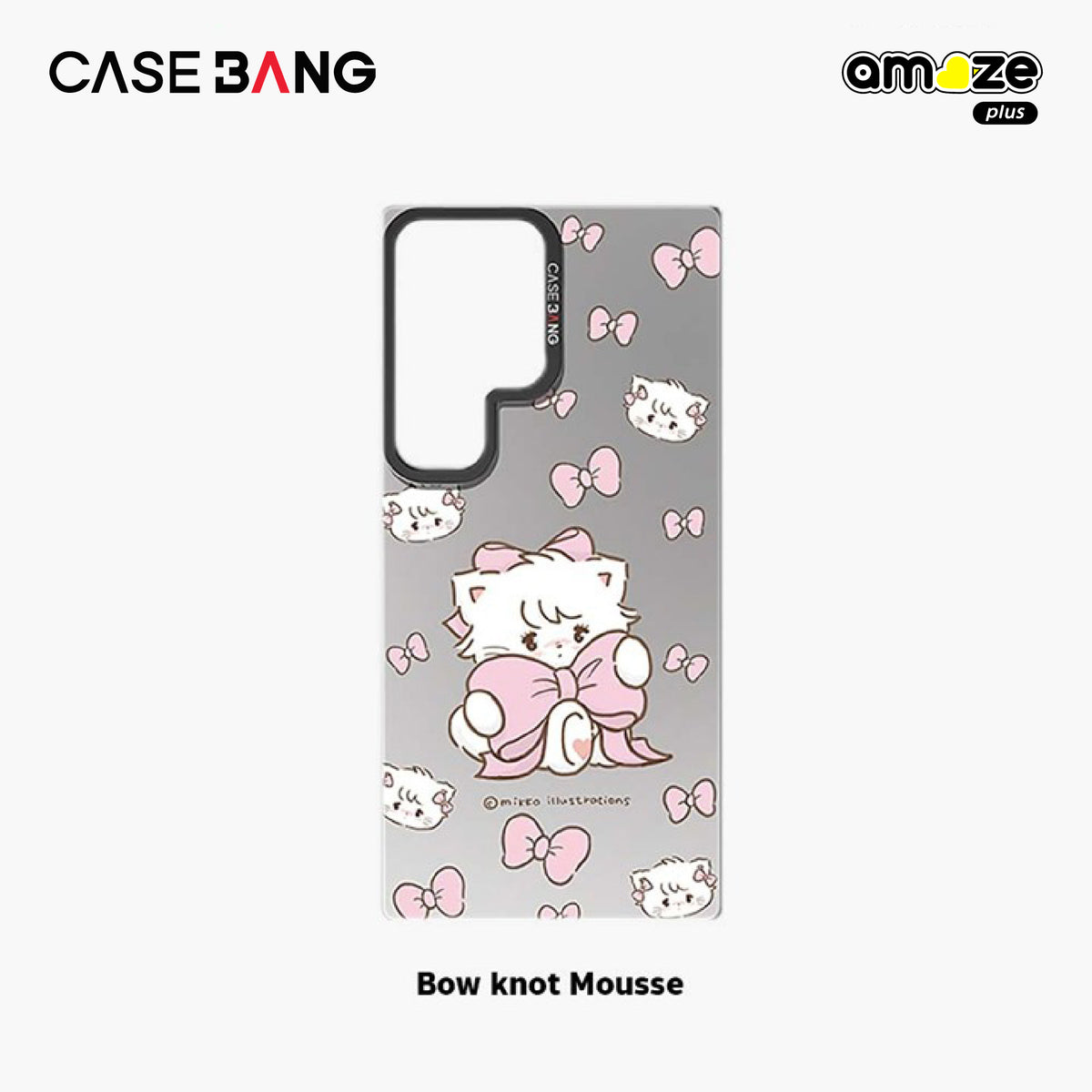 Bow Mousse Mikko Phone Cover (Samsung S24 Ultra) By Casebang