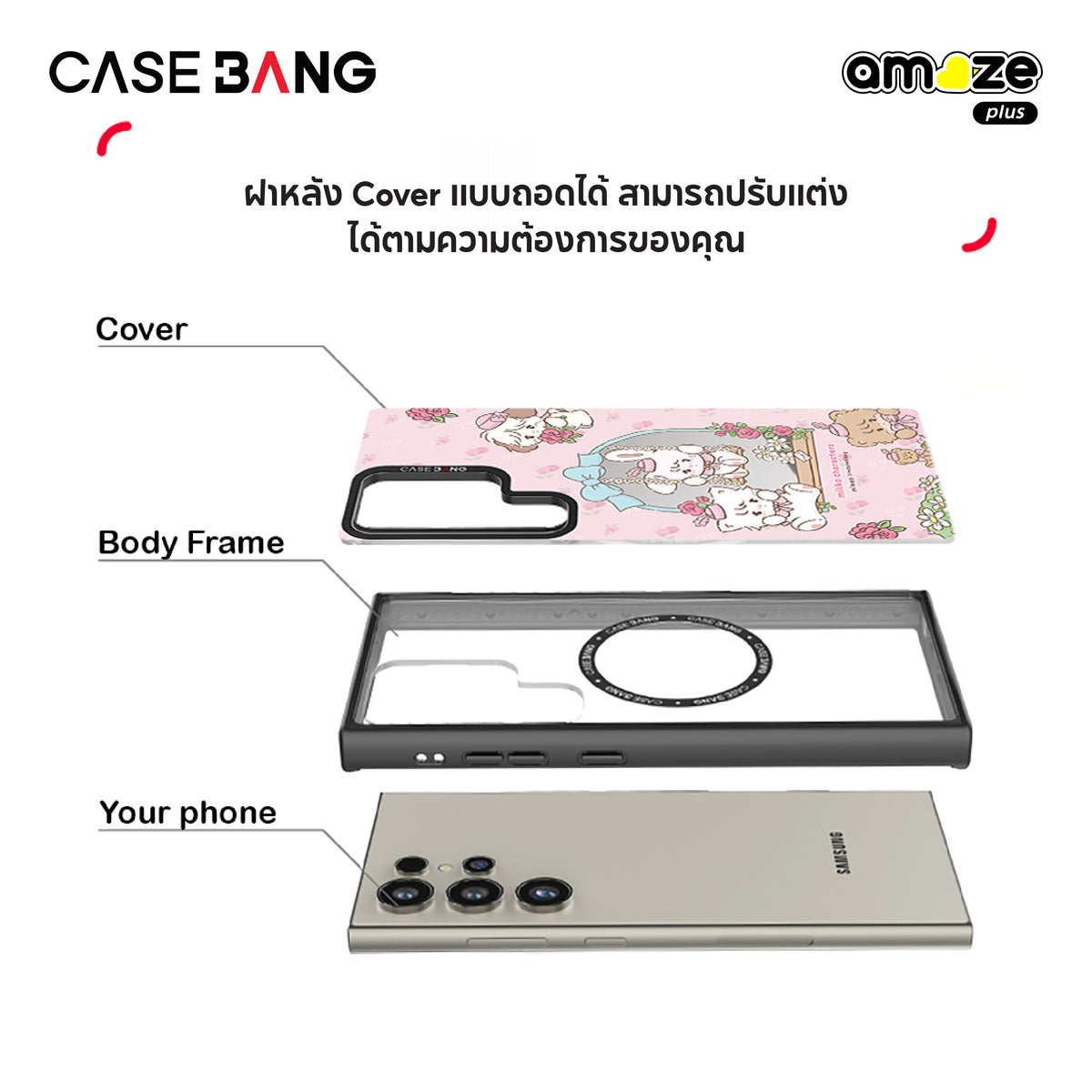 Garden Mikko Phone Cover (Samsung S24 Ultra) By Casebang