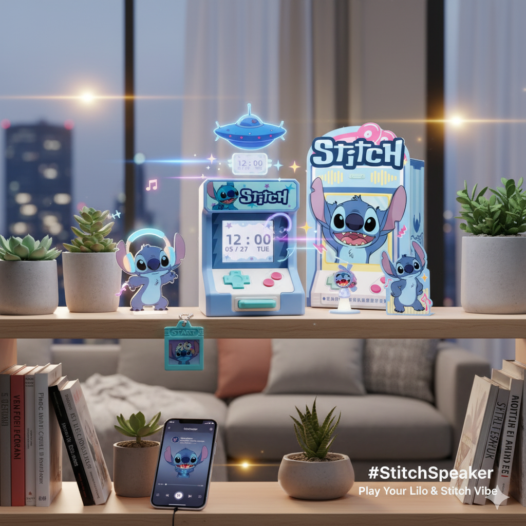Stitch Gaming Style Bluetooth Speaker by Martube
