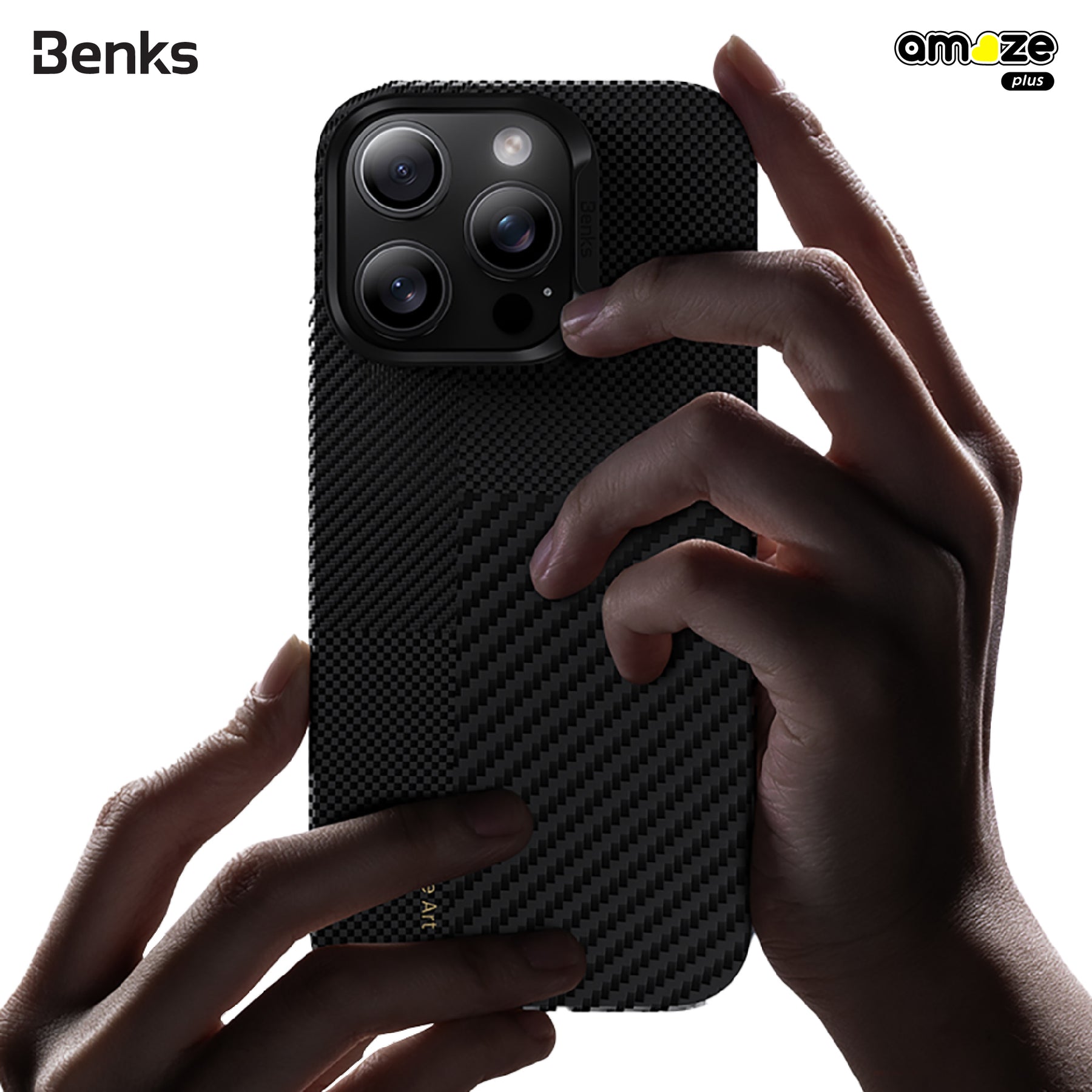 Montage ArmorAir 600D Case (iPhone 16 Pro / 16 Pro Max) (Black) By Benks
